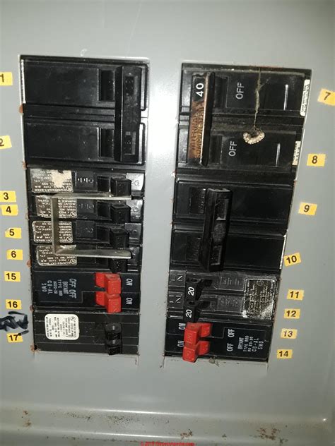 sylvania electrical panels not used